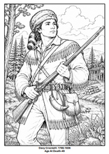 Load image into Gallery viewer, Legends Of Time: Historical Heroes Coloring Book
