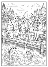Load image into Gallery viewer, Family Traditions &amp; Adventures Coloring Book
