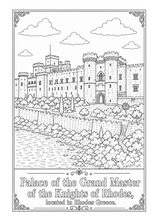 Cargar imagen en el visor de la galería, Legendary Castles Coloring Book
