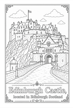 Cargar imagen en el visor de la galería, Legendary Castles Coloring Book
