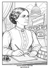 Load image into Gallery viewer, Legends Of Time: Historical Heroes Coloring Book
