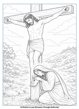 Load image into Gallery viewer, Sacred Moments With The Holy Family Coloring Book
