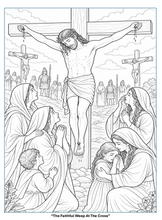 Load image into Gallery viewer, Sacred Moments With The Holy Family Coloring Book
