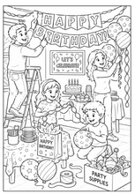Load image into Gallery viewer, Family Traditions &amp; Adventures Coloring Book
