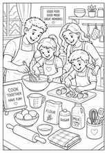 Load image into Gallery viewer, Family Traditions &amp; Adventures Coloring Book
