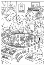 Load image into Gallery viewer, Family Traditions &amp; Adventures Coloring Book
