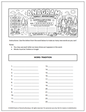 Cargar imagen en el visor de la galería, Family Traditions &amp; Adventures Activity Book
