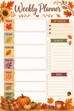 Cargar imagen en el visor de la galería, Season Themed Weekly Planner
