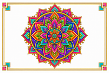 Lataa kuva Galleria-katseluun, Tranquil Mandalas: A Relaxation Coloring Book

