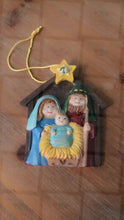 Load image into Gallery viewer, Christmas Nativity Scene Ornaments Decorations
