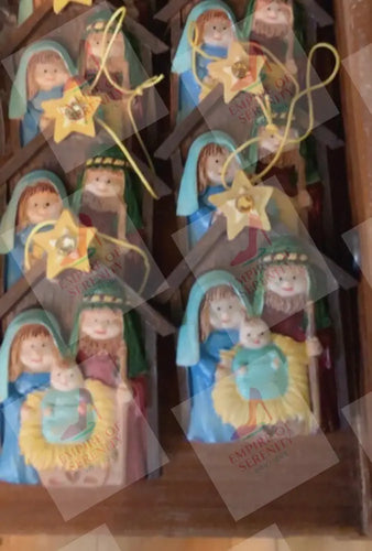 Christmas Nativity Scene Ornaments Decorations