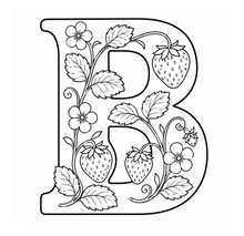 Load image into Gallery viewer, The Little Strawberries Alphabet Coloring Book
