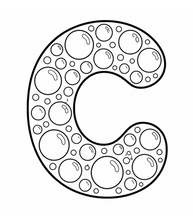 Cargar imagen en el visor de la galería, Pop The Bubbles Alphabet Coloring Book
