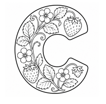 Load image into Gallery viewer, The Little Strawberries Alphabet Coloring Book
