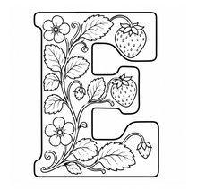 Load image into Gallery viewer, The Little Strawberries Alphabet Coloring Book
