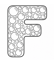 Cargar imagen en el visor de la galería, Pop The Bubbles Alphabet Coloring Book
