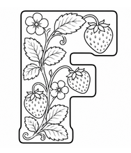 Load image into Gallery viewer, The Little Strawberries Alphabet Coloring Book
