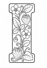 Load image into Gallery viewer, The Little Strawberries Alphabet Coloring Book
