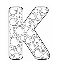 Cargar imagen en el visor de la galería, Pop The Bubbles Alphabet Coloring Book
