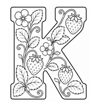 Load image into Gallery viewer, The Little Strawberries Alphabet Coloring Book
