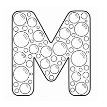Cargar imagen en el visor de la galería, Pop The Bubbles Alphabet Coloring Book

