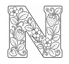 Load image into Gallery viewer, The Little Strawberries Alphabet Coloring Book
