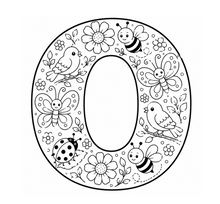 Cargar imagen en el visor de la galería, Little Garden Friends Alphabet Coloring Book
