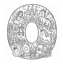 Load image into Gallery viewer, A Magical Storybook Alphabet Coloring Book
