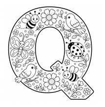Cargar imagen en el visor de la galería, Little Garden Friends Alphabet Coloring Book
