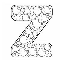 Cargar imagen en el visor de la galería, Pop The Bubbles Alphabet Coloring Book
