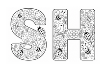 Cargar imagen en el visor de la galería, Little Garden Friends Alphabet Coloring Book
