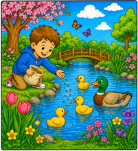 Load image into Gallery viewer, Spring Into Fun: A Seasonal Coloring Book
