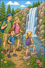Load image into Gallery viewer, Family Traditions &amp; Adventures Coloring Book
