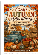Load image into Gallery viewer, Crisp Autumn Adventures: A Seasonal Activity Book
