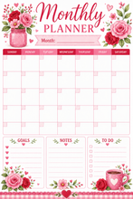 Cargar imagen en el visor de la galería, Monthly Planner Templates
