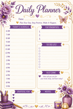 Cargar imagen en el visor de la galería, Daily Planner Templates
