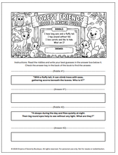 Load image into Gallery viewer, Forest Friends Adventures Activity Book
