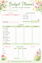 Load image into Gallery viewer, Season Themed Budget Planner
