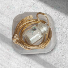 Cargar imagen en el visor de la galería, The Brave Fairy’s Wish (Lilac Butterfly Box) necklace
