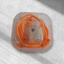 Load image into Gallery viewer, The Brave Fairy’s Wish (Turquoise Blue Butterfly Box) necklace
