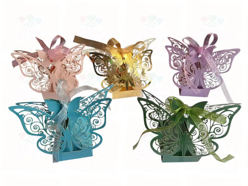 The Brave Fairy’s Wish (Turquoise Blue Butterfly Box) necklace