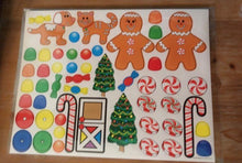 Load image into Gallery viewer, Create Your Own Gingerbread House Sticker Scene
